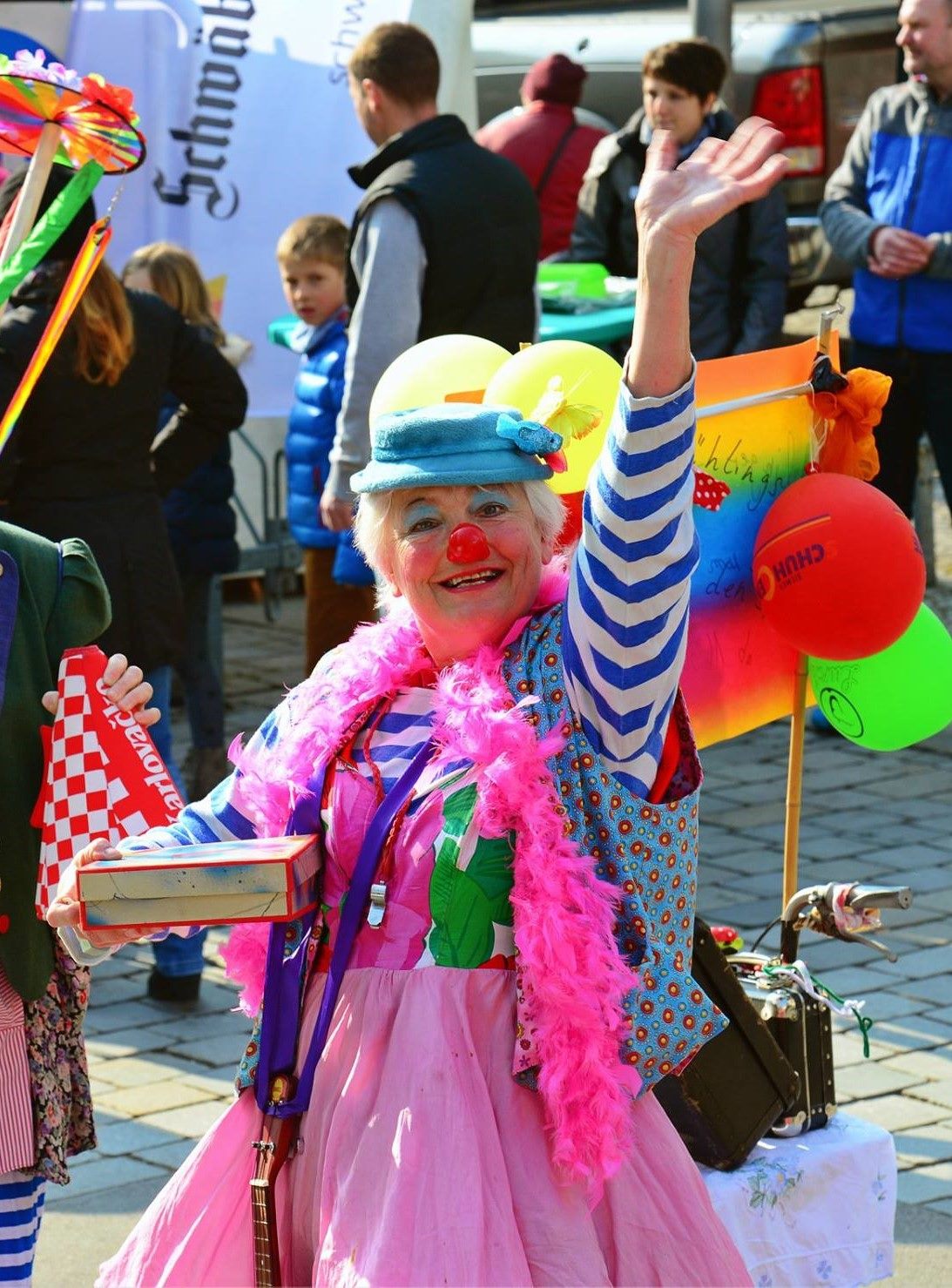 Walk Act auf der Straße